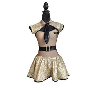 Y2K Made in USA Army Dancecore/ costume size Small Adult‎ by Awish come true